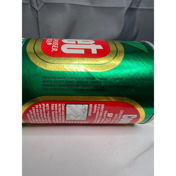 New Vintage 1989 Procter Gamble Comet Cleanser Full Unopened Display Prop - Picture 5 of 12